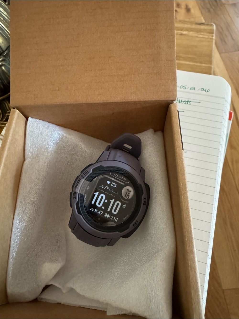NIB Garmin Instinct 2S — Deep Orchid